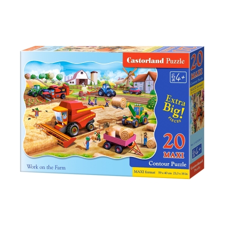 PUZZLE CASTOR 20 MAXI Work on the Farm